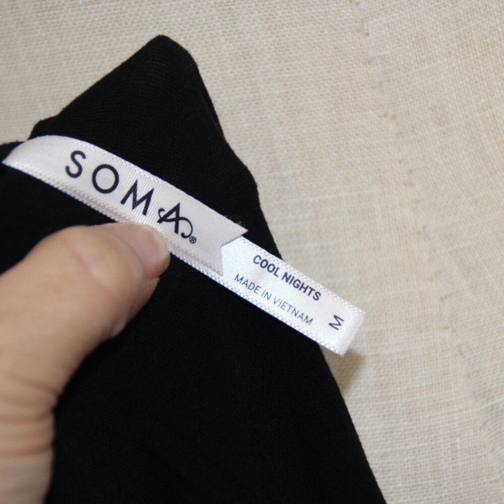 Soma Cool Nights Long Sleeve Scoop Neck and Tank Top Sleepwear Lot of 2 Sz. Med - Picture 14 of 15